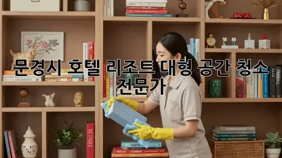 문경시 호텔, 리조트 대형 공간 청소 전문가